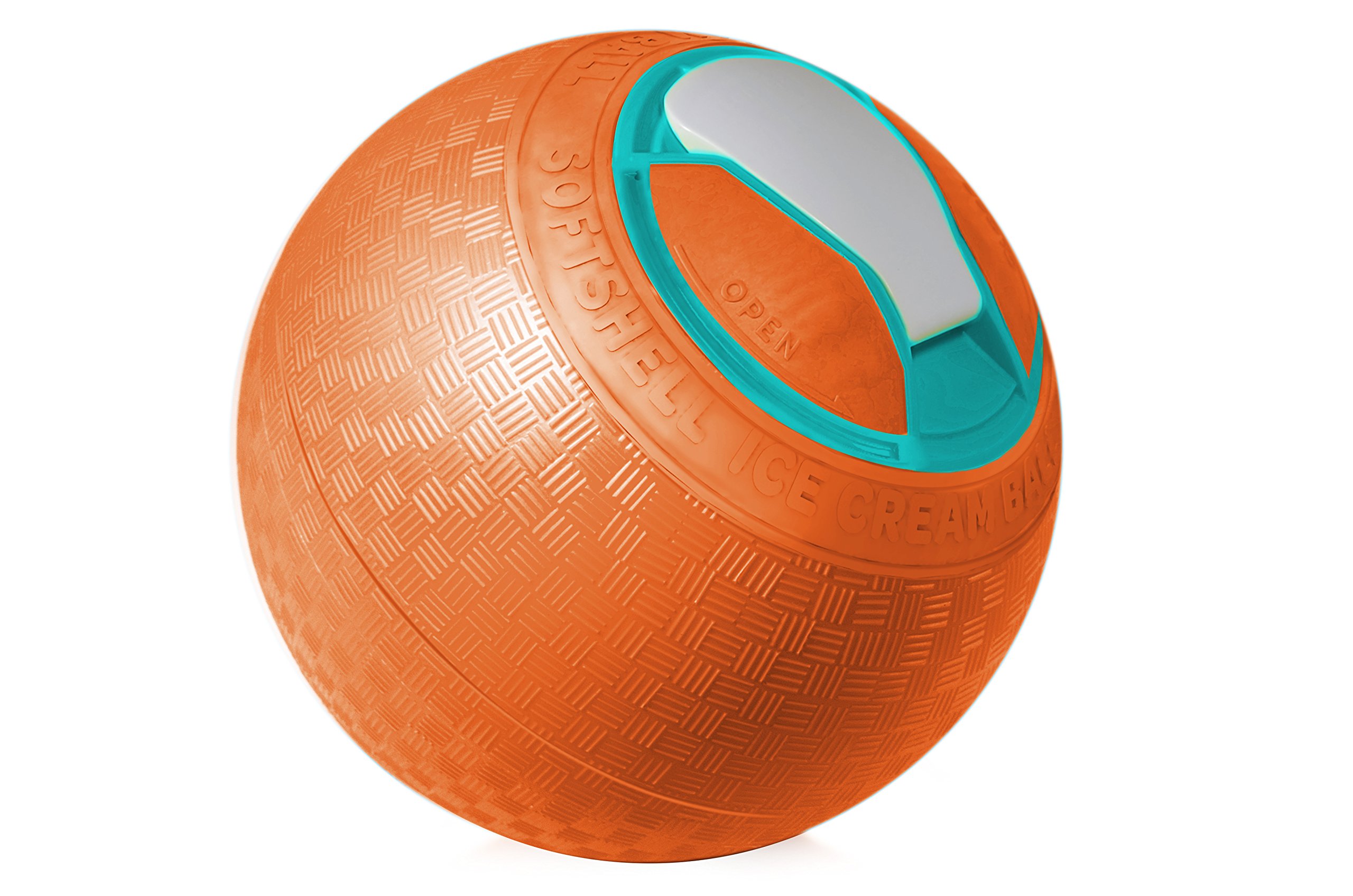 Yaylabs FSSQTORANGE SoftShell Ice Cream Ball, Orange, quart