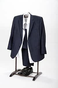 thumbnail image 2 of Homenetics Deluxe Hardwood Clothes Valet Stand – Espresso Finish, 42" Height 2 of 5