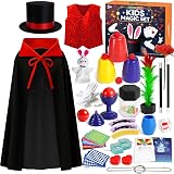DINORUN Kids Magic Set with Hat & Instructions - Pretend Play Toy Gift