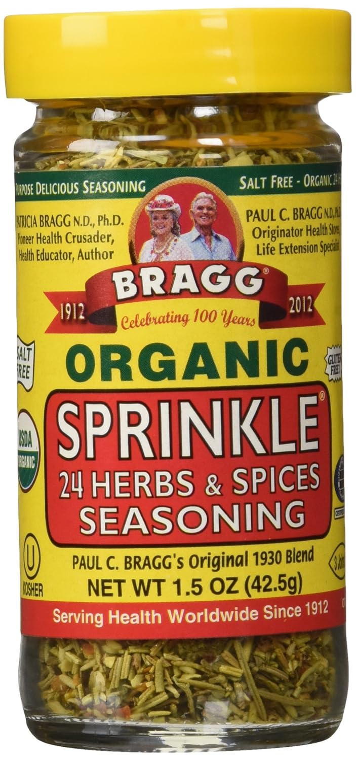 Bragg Organic Sprinkle Seasoning 1.50 Ounces (2 units)