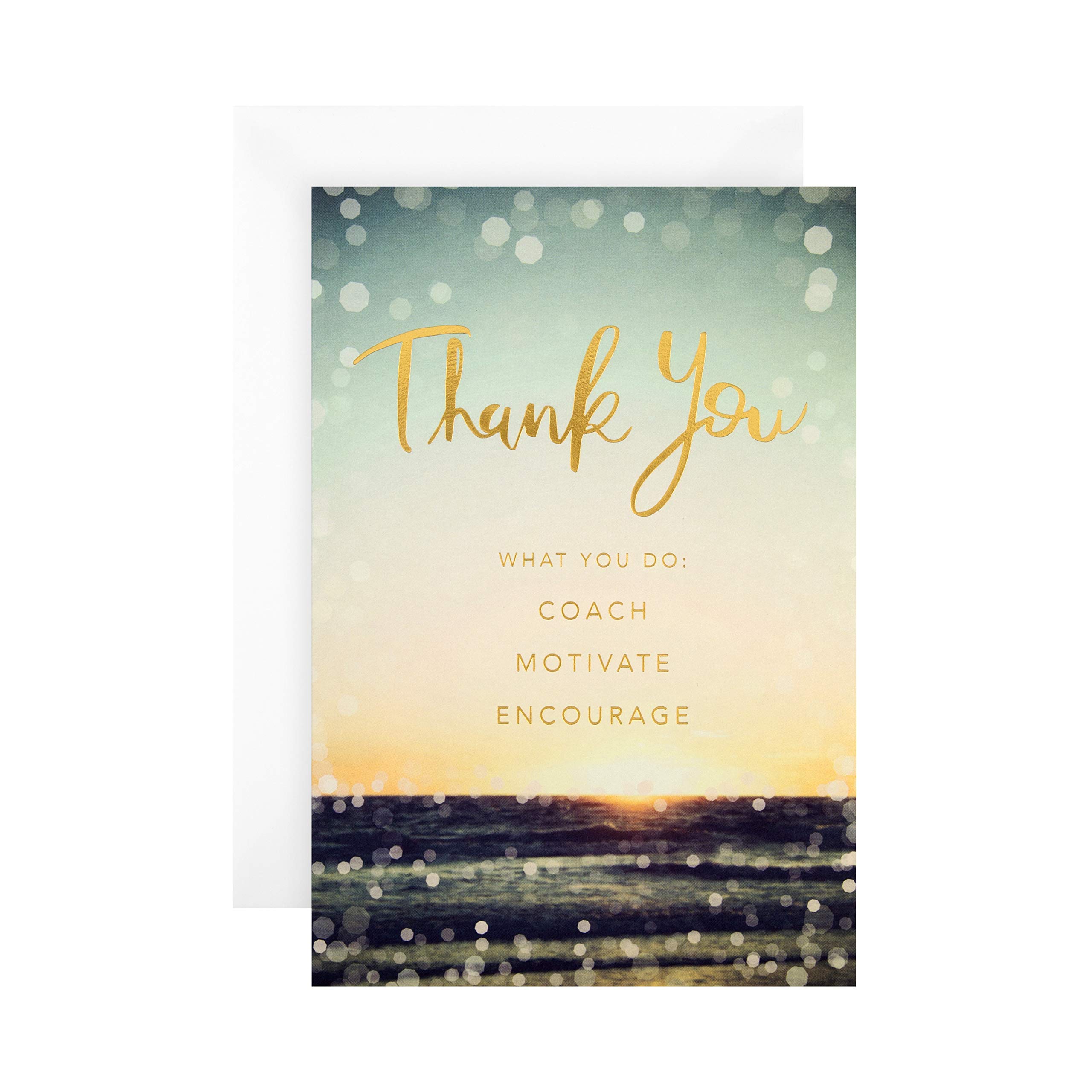 Hallmark Emotive Thank You Card - Photographic 'State of Kind' Design