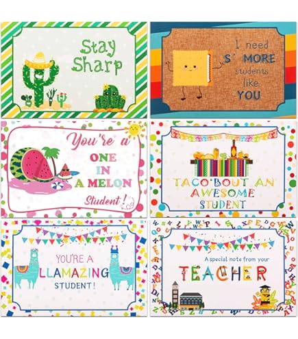 50Pcs Teacher Mail Notes To Parents, Boho Rainbow Postcards Classroom Good Behavior Incentive Cards Send Home Kindergarten Elementary Preschool Teacher S - View #12