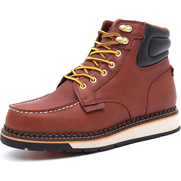 Amazon.com | ROCKROOSTER Roslyn Composite Toe Side Zip Work Boots