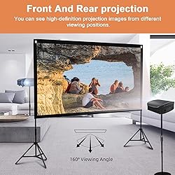 Projector Screen and Stand, Towond 100 inch