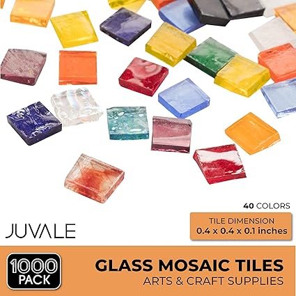Mixed Border Hand Cut Glass Tile For Mosaic Or Craft Projects 6 Oz Craft Supplies Tools Glass Delage Com Br