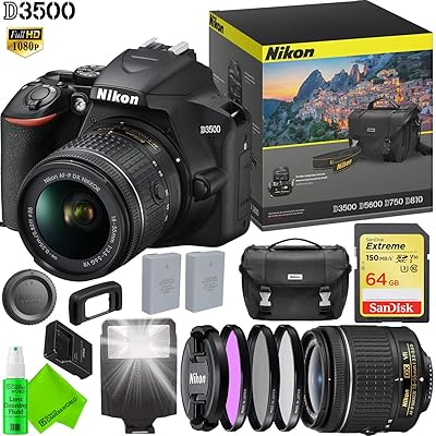 Nikon D3500 DSLR Camera Bundle with Accessories Colombia Ubuy