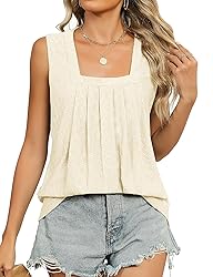 KTILG Eyelet Tops for Women Summer 2025 Trendy