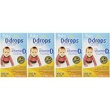 Ddrops Baby 400 Iu 90 Drops 0.08 Fluid Ounce (4 Pack)