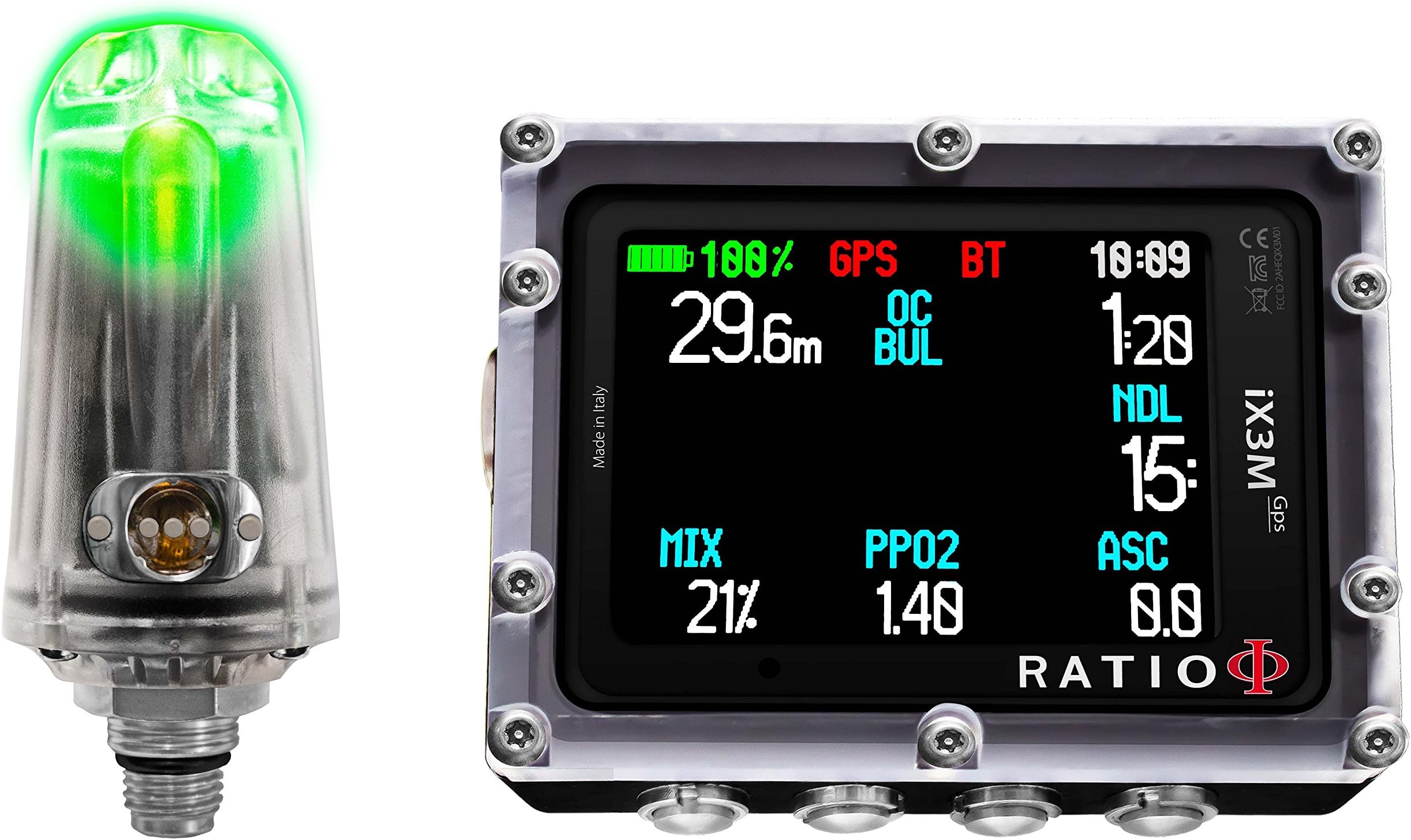 Ratio ix3M GPS Series Dive Computer