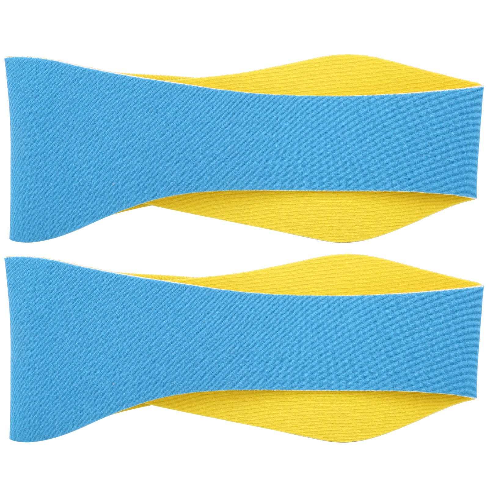 SUNGOOYUE 2pcs Portable Swimming Headband, Waterproof Stretchable Diving Ear Headband for Swimming Ear Equipment (Adult)(Blue)