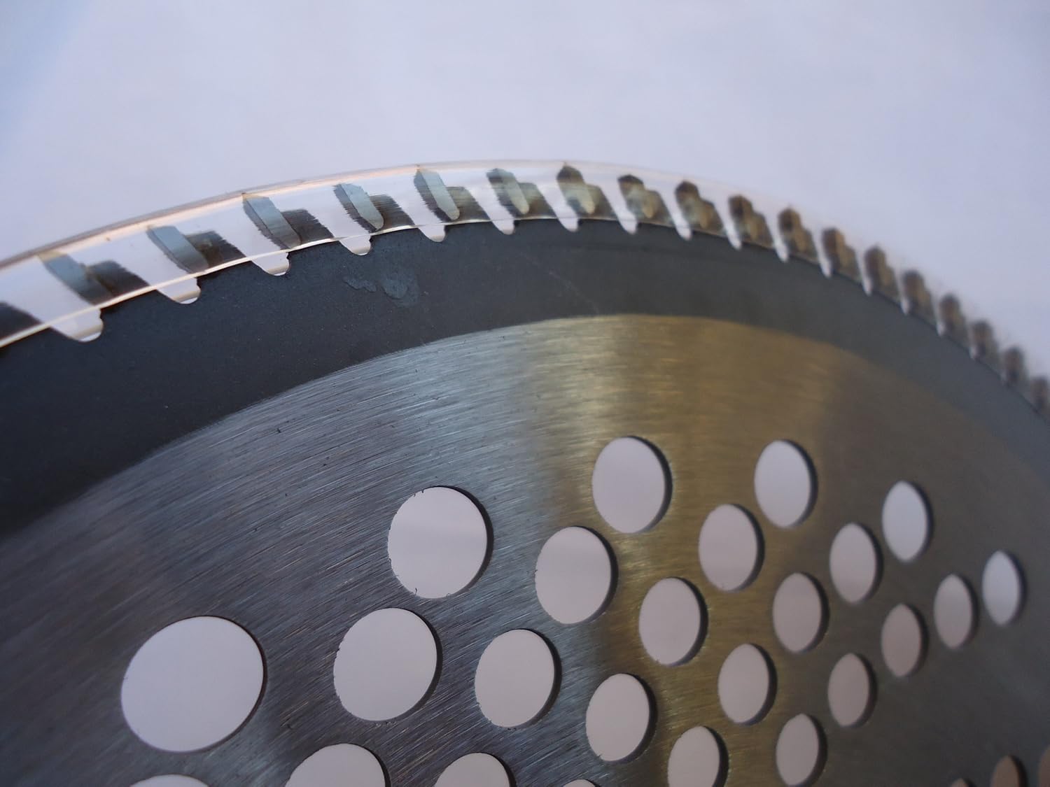 ATIE 8" 80T Carbide Tip Brush Cutter Trimmer Weed Eater Blade (2 Pack): Industrial & Scientific