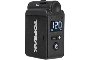 Topeak E-Booster Digital Electric Pump with Digital Gauge for Bicycle Tyres