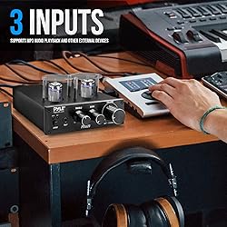 Pyle Bluetooth Tube Amplifier Stereo Receiver