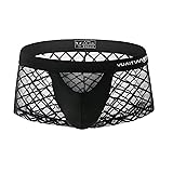 Evankin Men's See Through Sexy Boxer Briefs