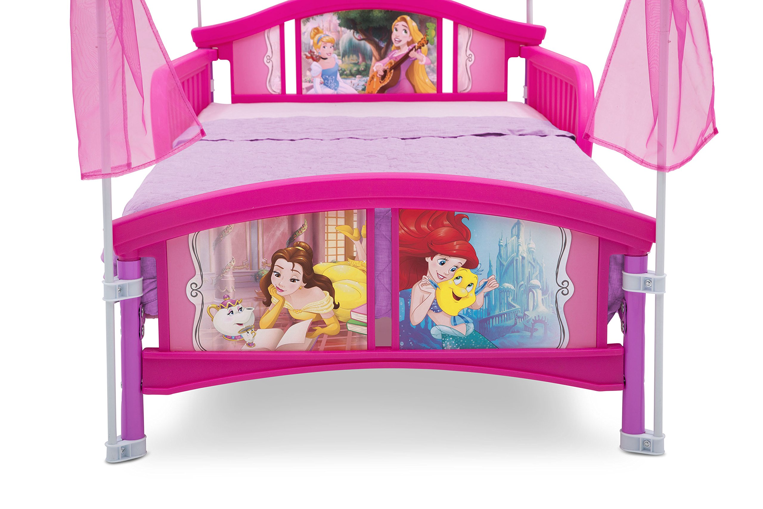 Delta Children Canopy Toddler Bed, Disney Princess eBay