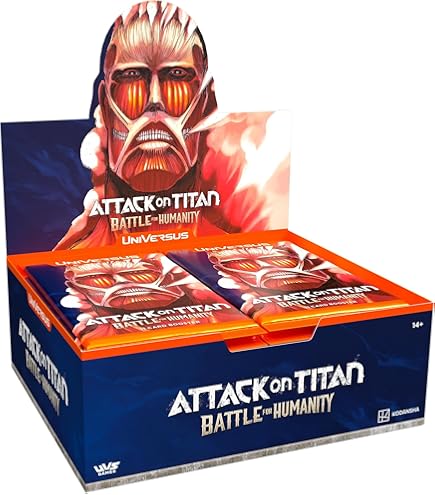 Amazon.com: Weiss Schwarz: Attack on Titan Booster Box