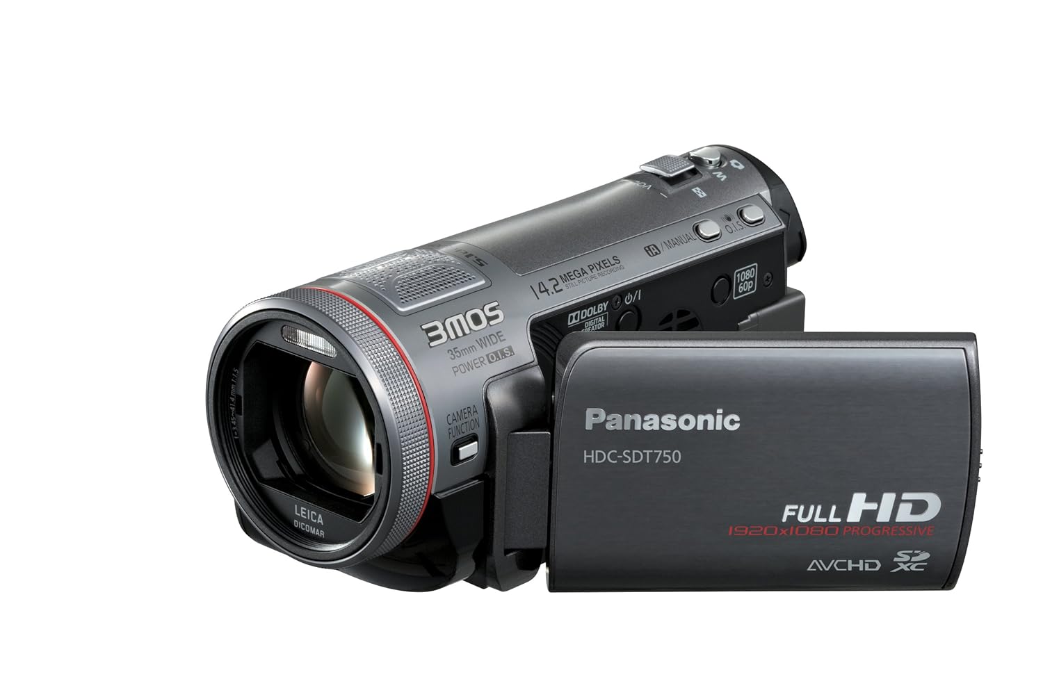 Amazon.com : Panasonic HDC-SDT750, High Definition 3D Camcorder : Camera &  Photo