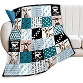 Super Soft Warm Goat Animal Throw Blanket - Cozy Plush Fluffy Sheep Lightweight Fleece Flannel Gifts for Women, Girls, Kids & Adults - 50"X40"