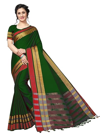 Winza Designer Womens Art Silk Saree With Blouse (JANKAR)