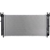 Spectra Premium CU2423 Radiator With TOC, Without EOC - 34-1/16" Core Compatible With Chevrolet Silverado, GMC and Cadillac