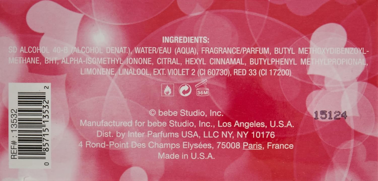 Amazon Com Bebe Love Eau De Parfum Spray 3 4 Ounce I Beauty