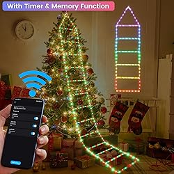 Toodour Indoor Christmas Decorations Light, Smart