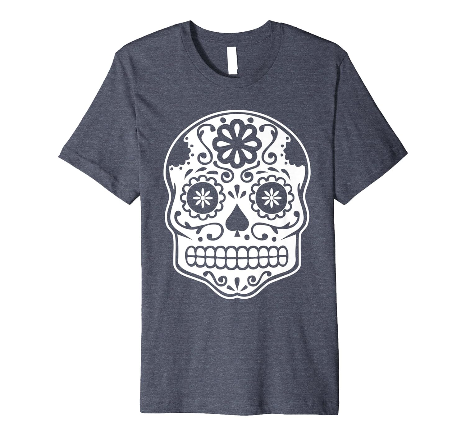 Sugar Skull - Day of the Dead T-Shirt | Souvenir Gift Shirt-Rose