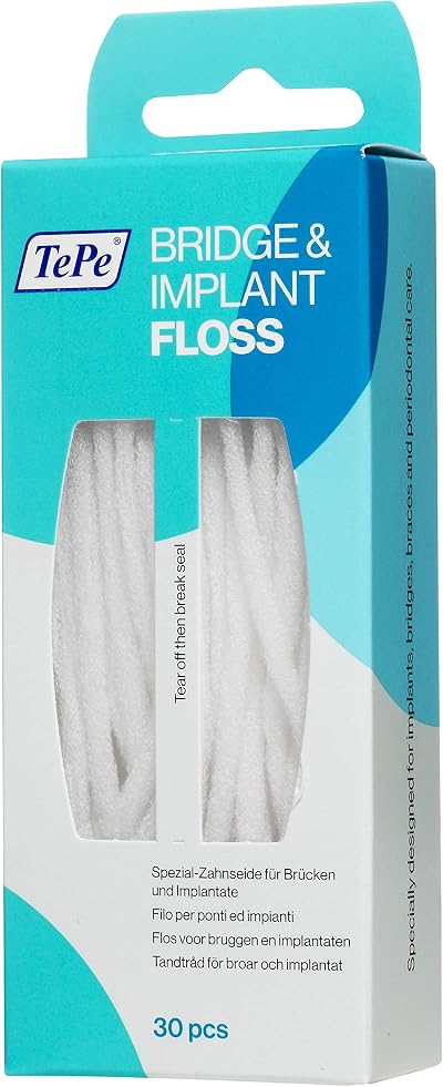 TePe Bridge & Implant Floss Brand TePe Dental Care Kit