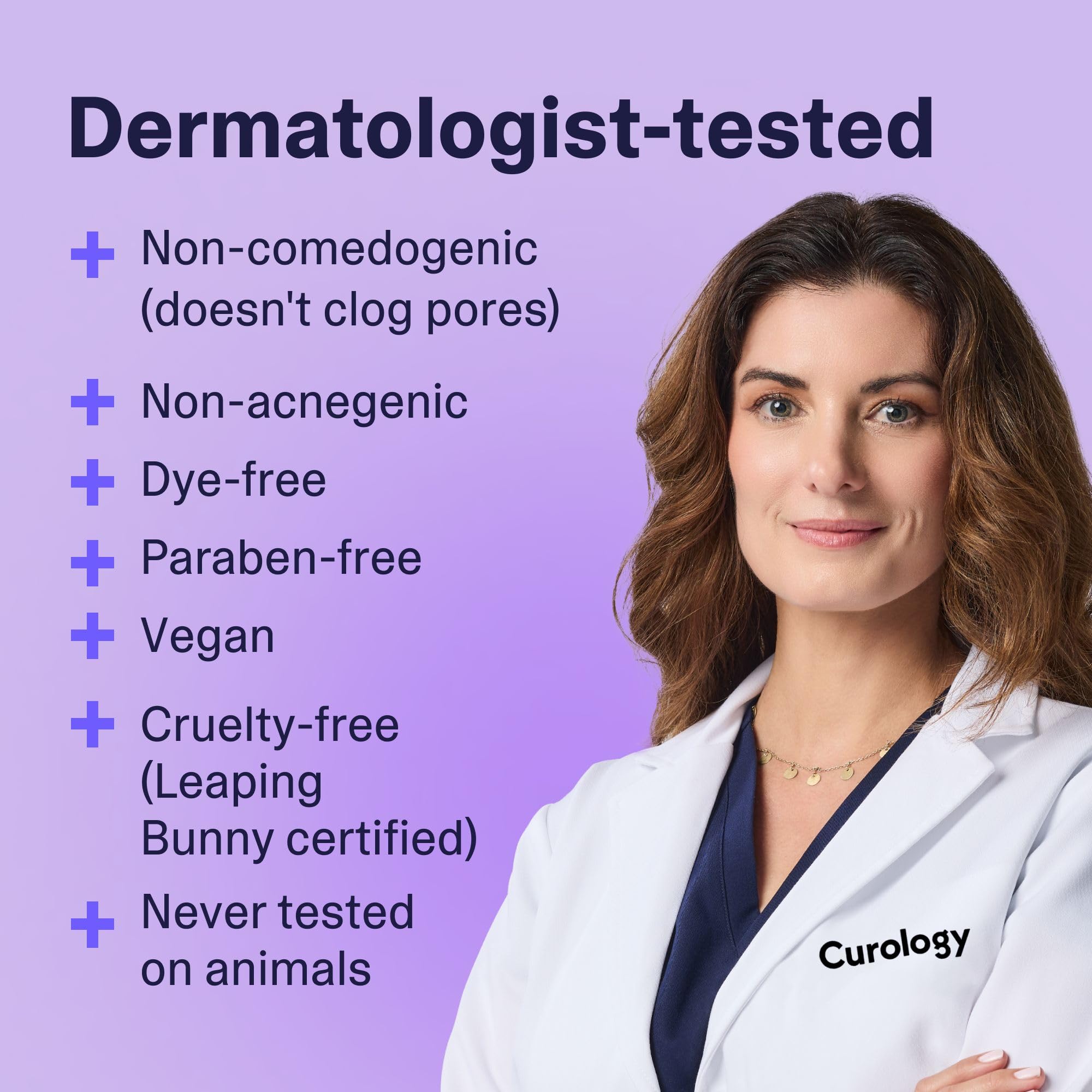 Curology Cream Moisturizer, Rich Hydrating Face Lotion for Dry Skin, with Shea Butter and Hyaluronic Acid, 1.7 fl oz