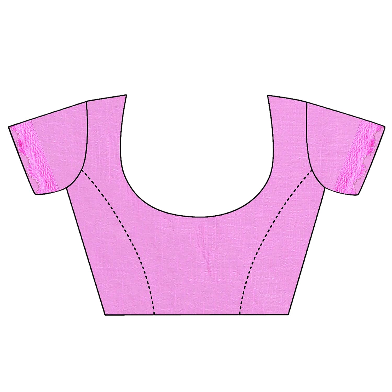 being banarasi women's chiffon embroidery saree with blouse piece(free size)