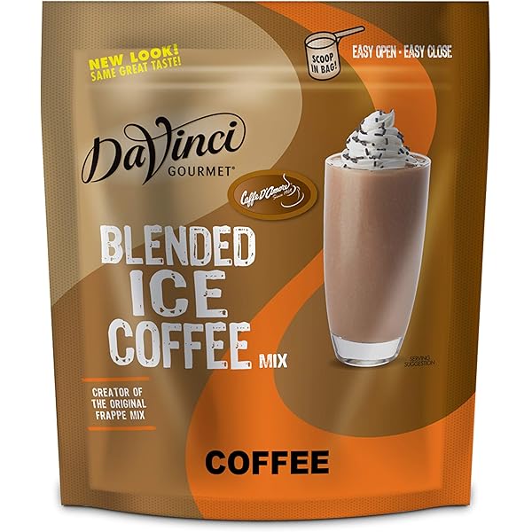 Amazon.com: DaVinci Gourmet Frappe Freeze Frappe Coffee Mix, Mocha