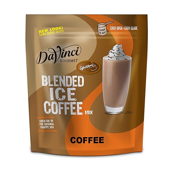 DAVINCI GOURMET COFFEE BLENDED ICED COFFEE MIX, 3 POUND (PACK OF 1)