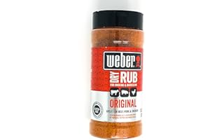 Weber Smoking and Barbecuing Original Dry Rub, 15.25 Ounce