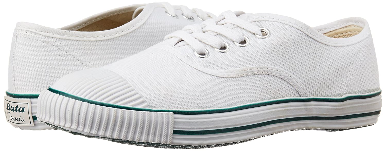 bata white canvas shoes