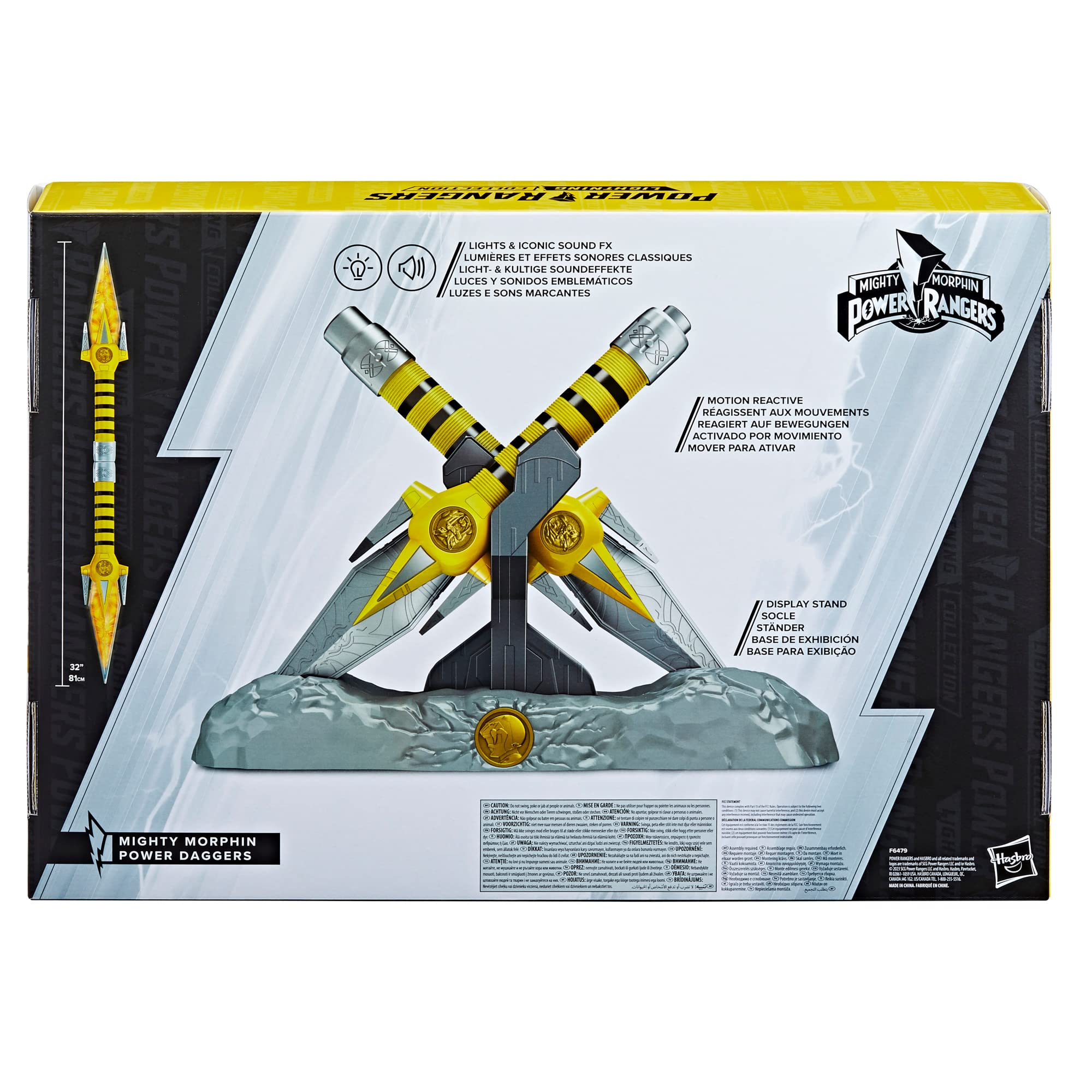 Power Rangers Hasbro Lightning Collection Replica Roleplay Premium 2022 Mighty Morphin Power Daggers