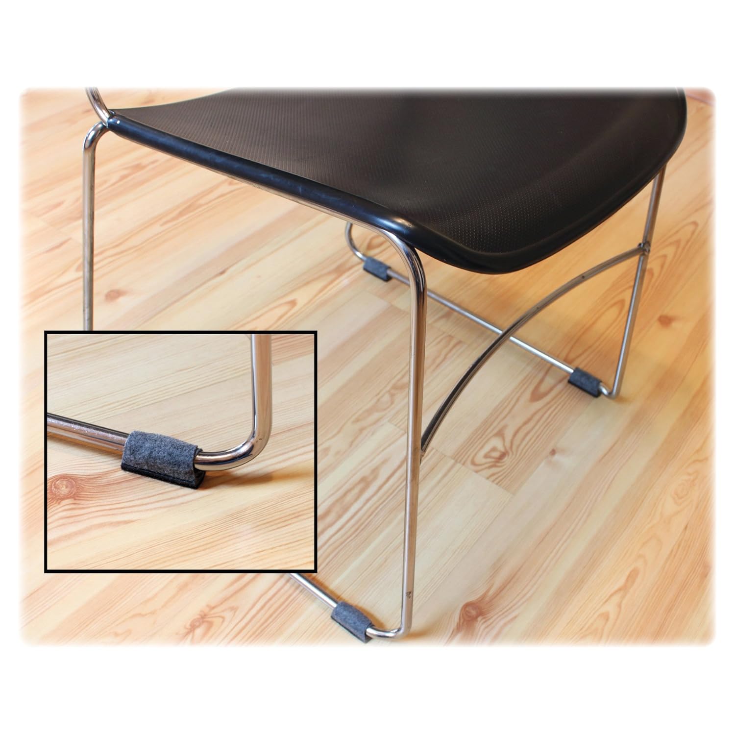 Wood Floor Metal Chair Glides 3 8 7 16 Home Garden 4 No Felt