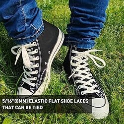UamGlsob 2 Pairs 5/16" Flat Elastic Shoe