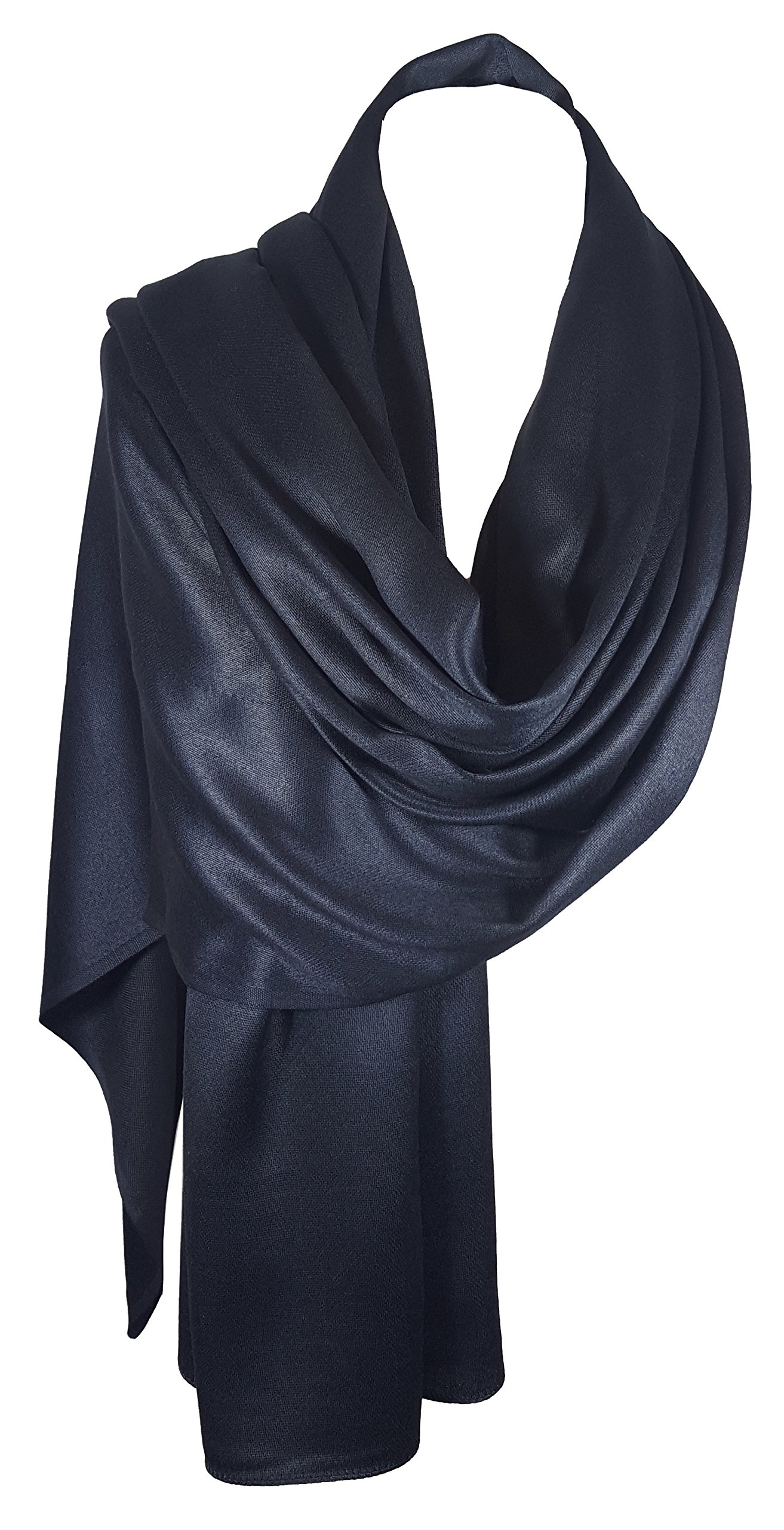 World of ShawlsLuxuriously Smooth and Silky Large SATIN Shawl/Scarf/Wrap/Throw Wedding, Bridal, Bridesmaid, Cover Up