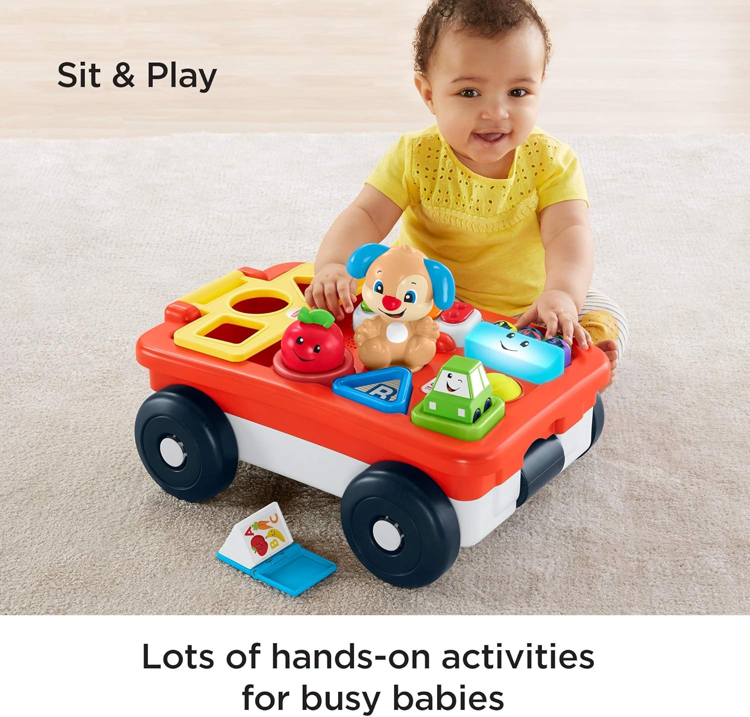 fisher price laugh and learn wagon