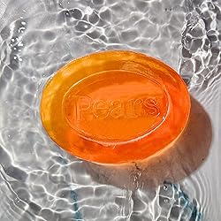 PEARS Soap, Face & Body Soap, Amber – Pure