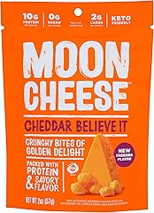 Moon Cheese - 100% Natural Cheese Snack - Cheddar - 2 oz (pack of 1)