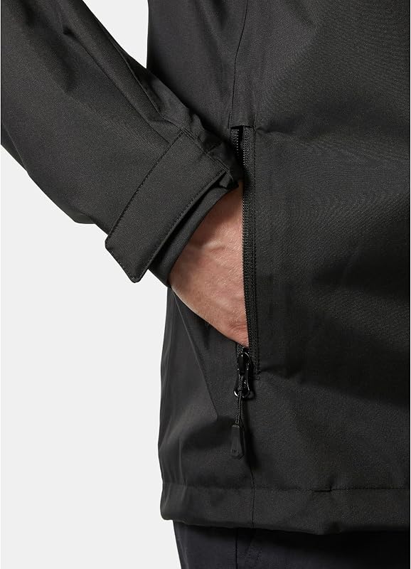 Hombres Chaqueta Crew 2.0, Negro, L