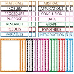 27 Sheets VinTS Self Adhesive Science Fair Display
