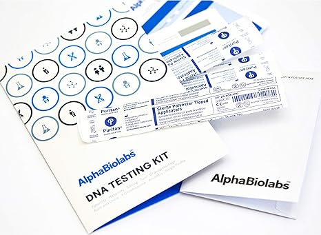Home Dna Test Kit Fast Next Day Results From Alphabiolabs Amazon Co Uk Health Personal Care