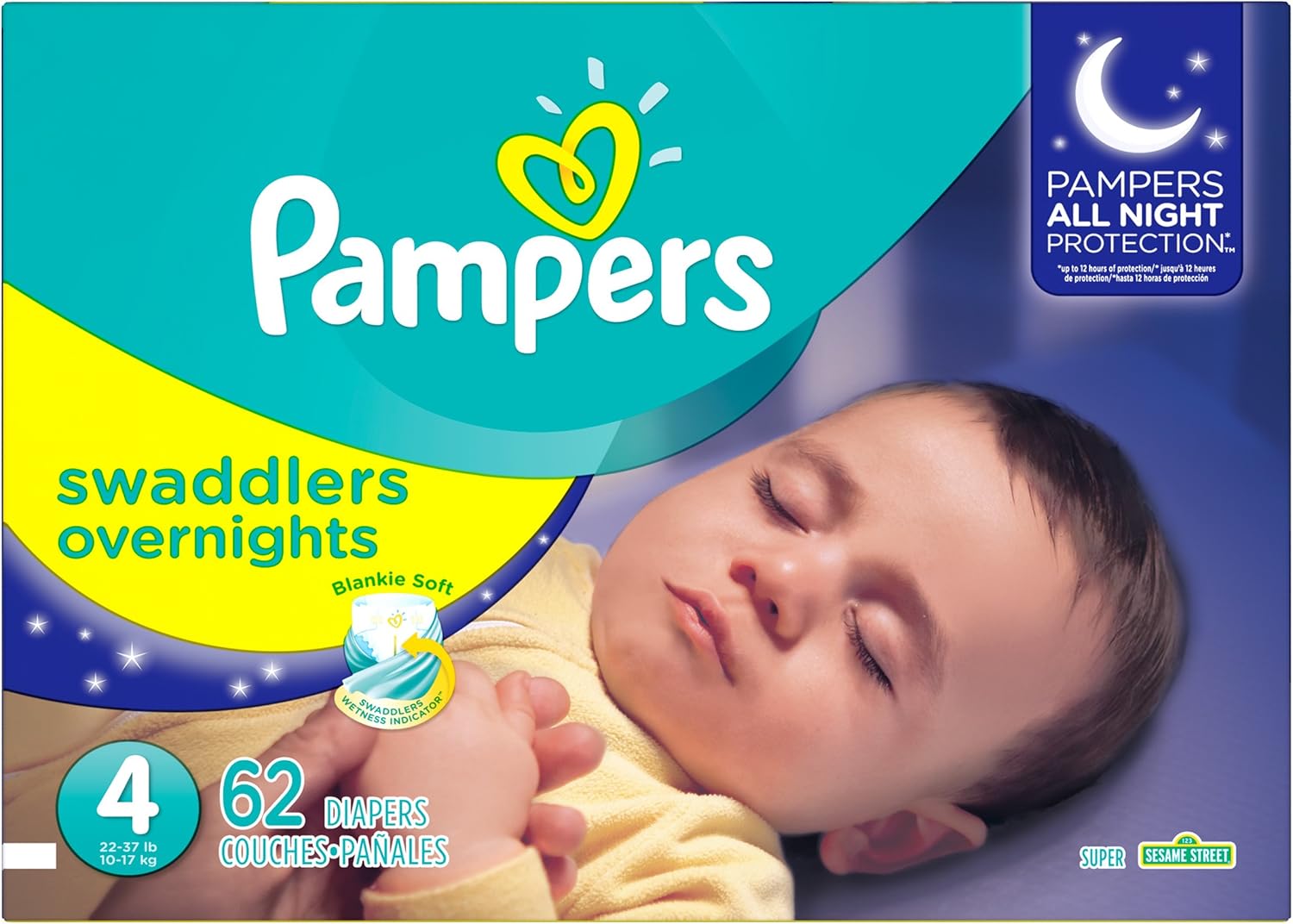 pampers swaddlers overnight size 2