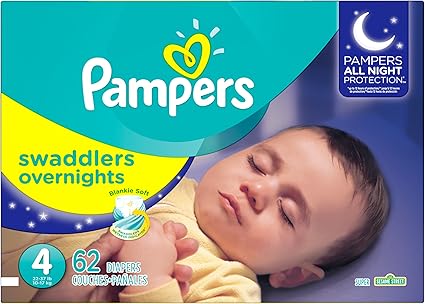 pampers overnight diapers size 4
