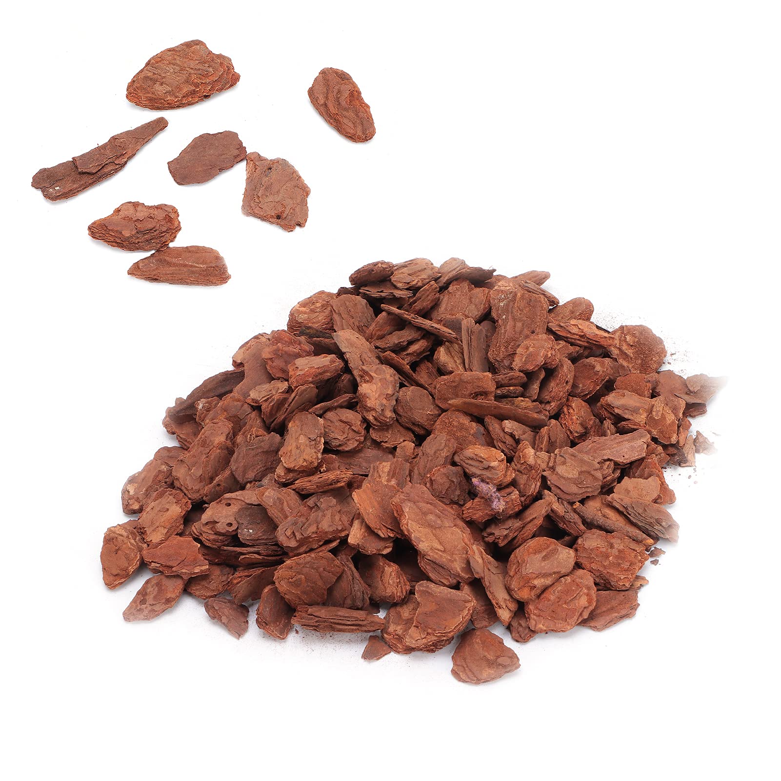 cersalt Bark Bedding, Tortoise Bedding Durable for Reptile Life for Pet Bedding for Indoor Plants for Gardening(Small particles 250g)