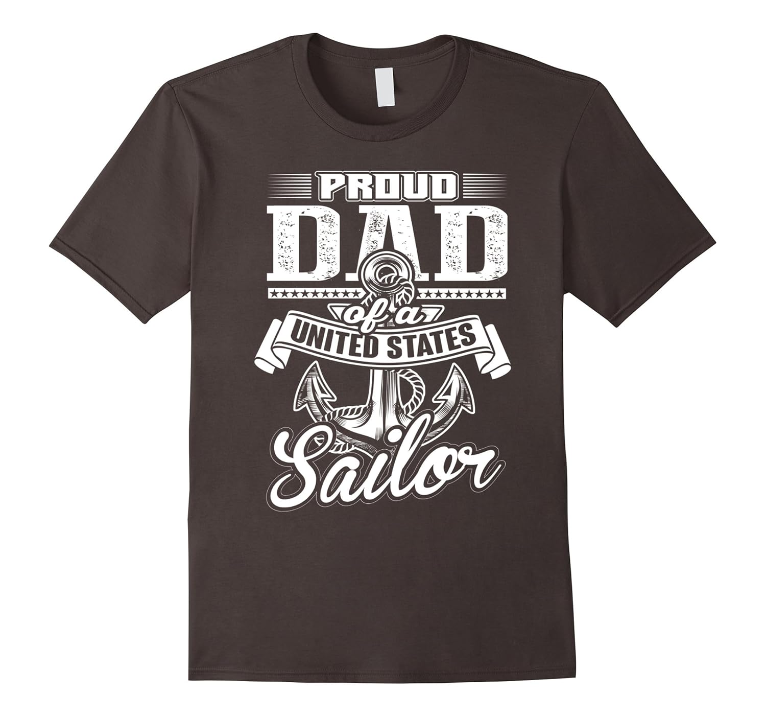 Men’s Proud Dad of A United States Sailor Navy T-Shirt-4LVS – 4loveshirt