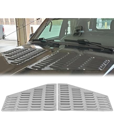 10th Anniversary Rugged Ridge Jeep Rugged Ridge Hood Vent Insert