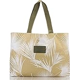 ALOHA Collection Holo Holo Tote Bag - Splash-Proof Bag - Reversible Tote for Beach & Travel - Easy to Clean (23" x 13.5")
